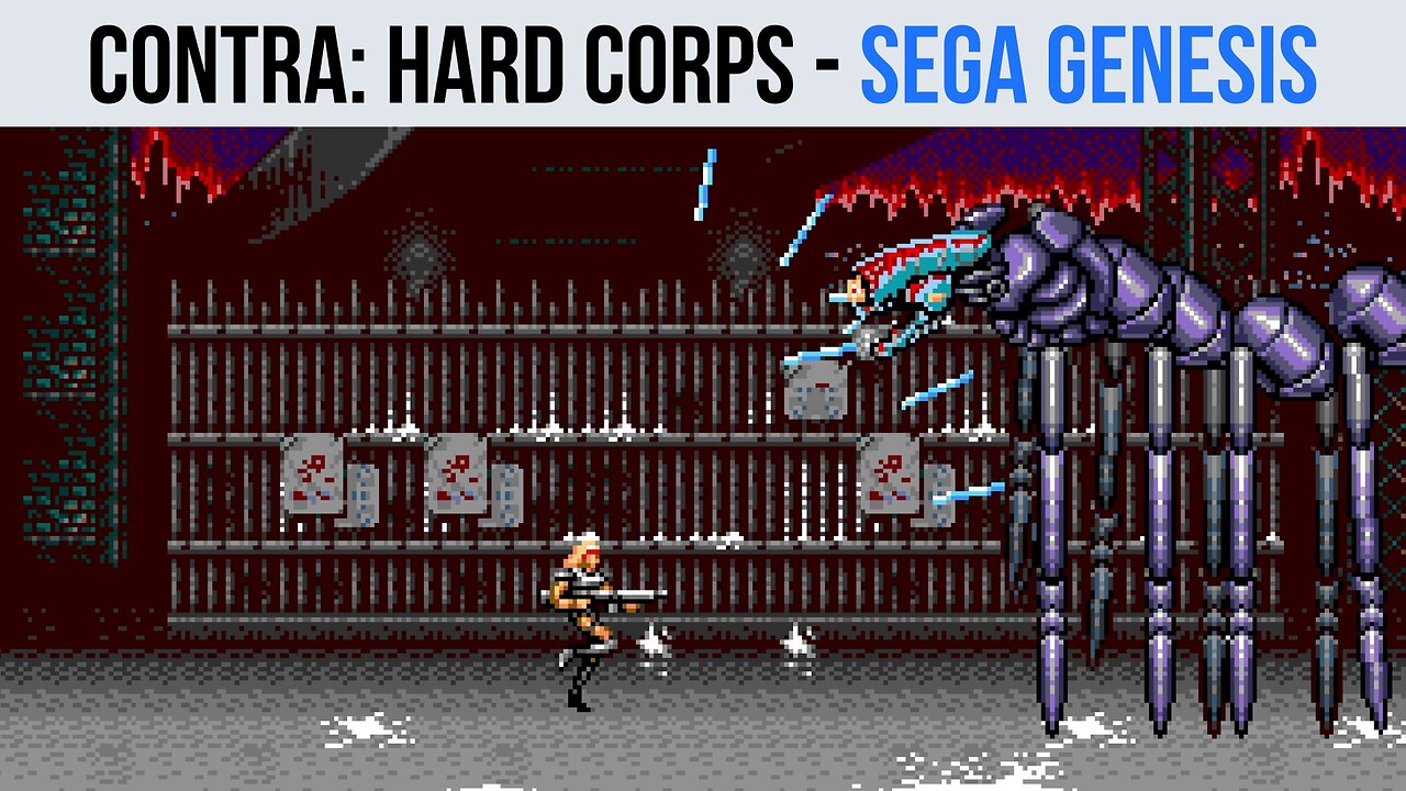 Contra: Hard Corps - Sega Genesis