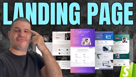 What kind of landing page you should make as a beginner dropshipper