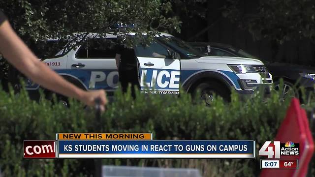 First year for legal conceal and carry at Kansas universities begins