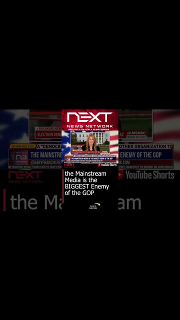 the Mainstream Media is the BIGGEST Enemy of the GOP #shorts