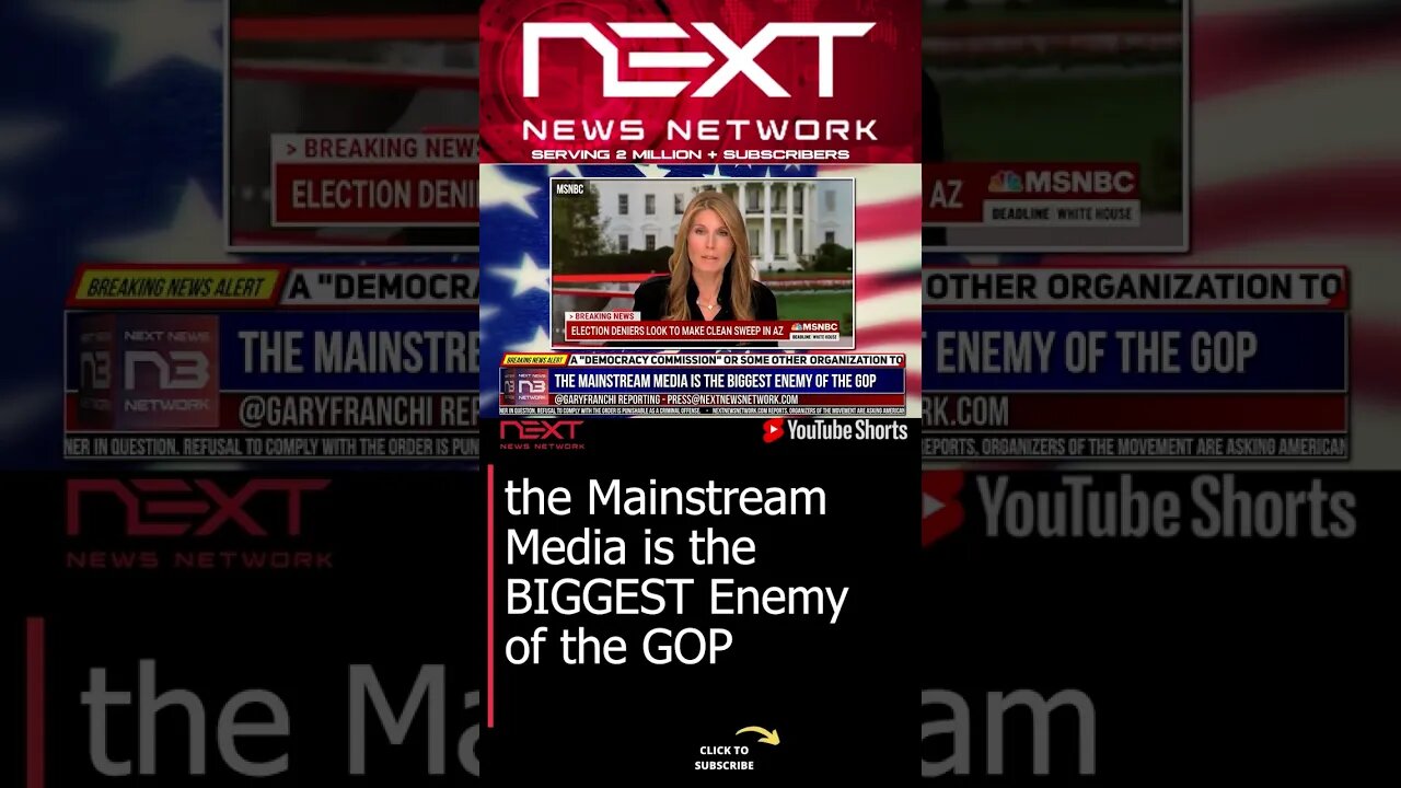 the Mainstream Media is the BIGGEST Enemy of the GOP #shorts