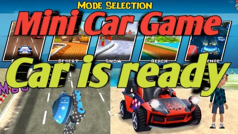 Mini Car Game video | car is ready | all is well Pakistan