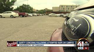 Students concerned after attack on KU campus