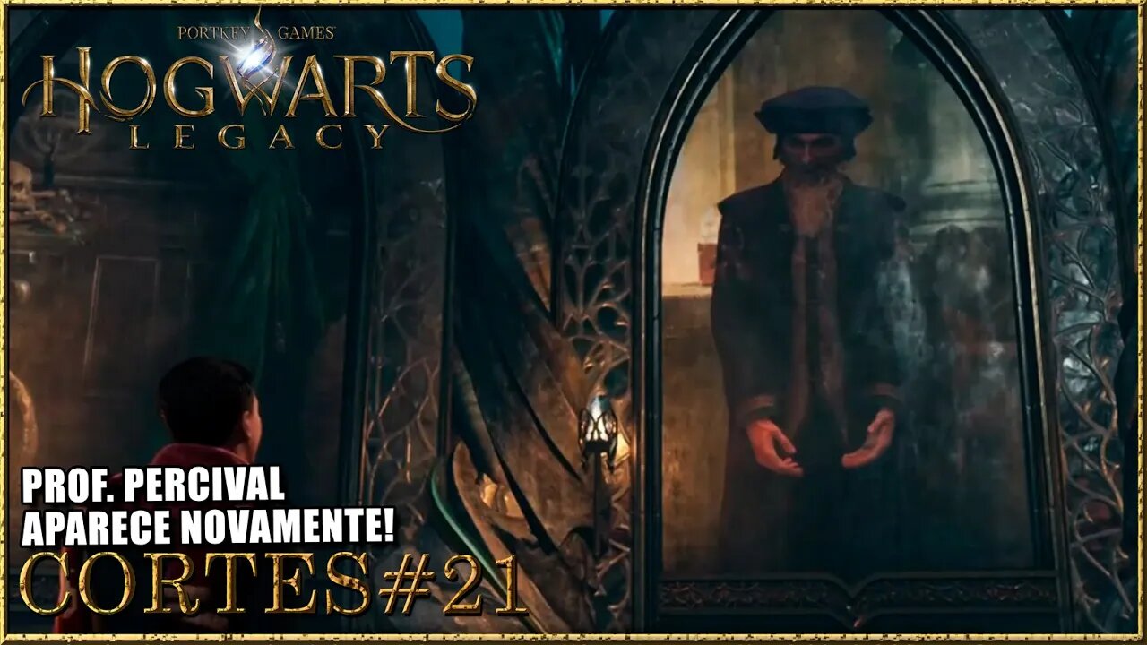 HOGWARTS LEGACY[CORTE#21] ENCONTRANDO NOVAMENTE O PROFESSOR PERCIVAL RACKHAM #hogwartslegacybrasil