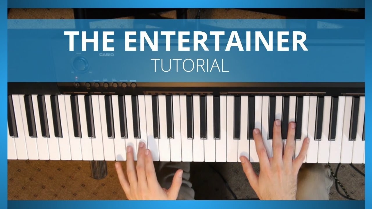 How To Play "The Entertainer" by Scott Joplin | Piano Tutorial