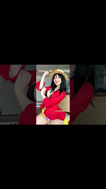 Melhor cosplay de Luffy do mundo #shorts