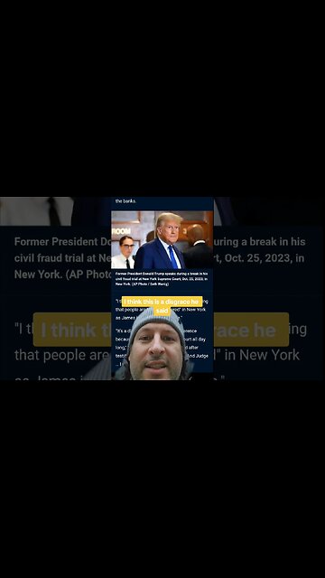 Trump calls $250 million fraud trial "Election Interference"