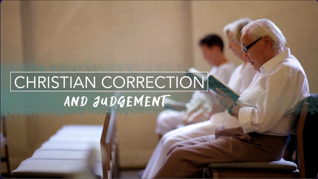Christian Correction and Judgement - Jacob Prasch