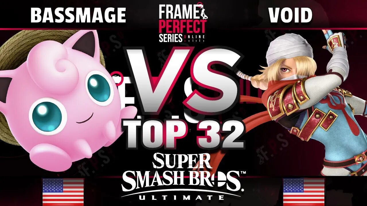 FPS5 Online - LVD | BassMage (Jigglypuff) vs. CLG | VoiD (Sheik) - Smash Ultimate Top 32 Winners