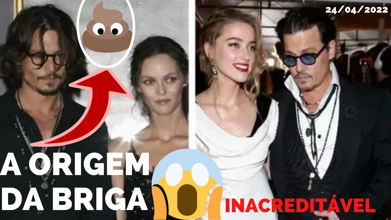 "COCÔ NA CAMA DO CASAL", FOI O MOTIVO DO TERMINO DA RELAÇÃO ENTRE AMBER HEARD E JOHNNY DEEP