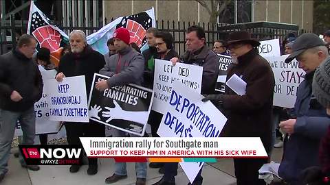Immigration rally for Southgate man