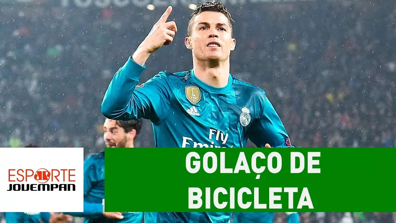 Fez golaço de BICICLETA! Cristiano Ronaldo é um GÊNIO!