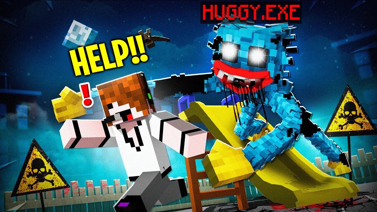 Trolling As HUGGY WUGGY.EXE - Minecraft