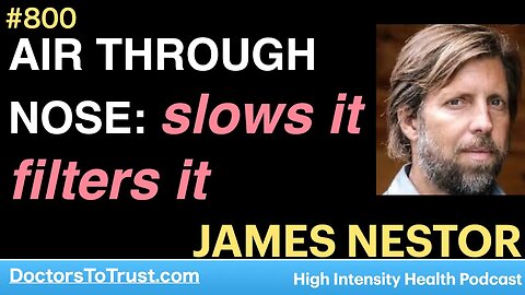 JAMES NESTOR 2 | AIR THROUGH NOSE: slows it. filters it