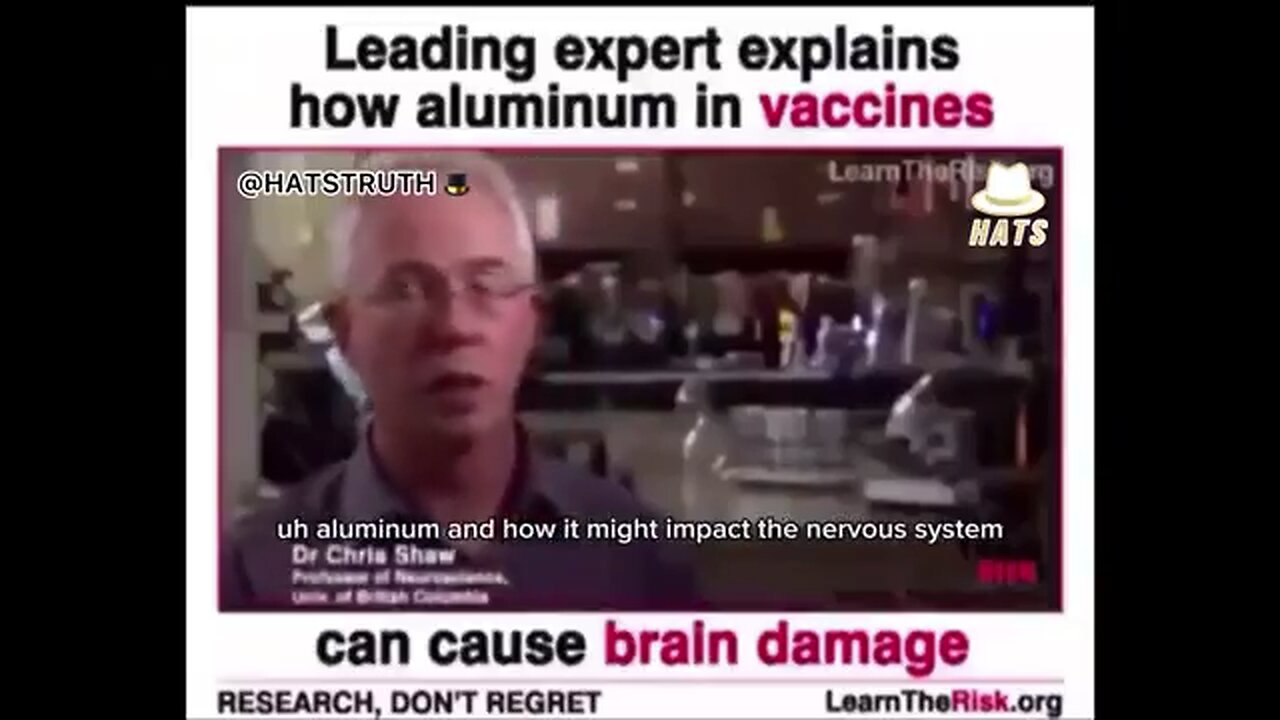 Aluminum is causing brain damage