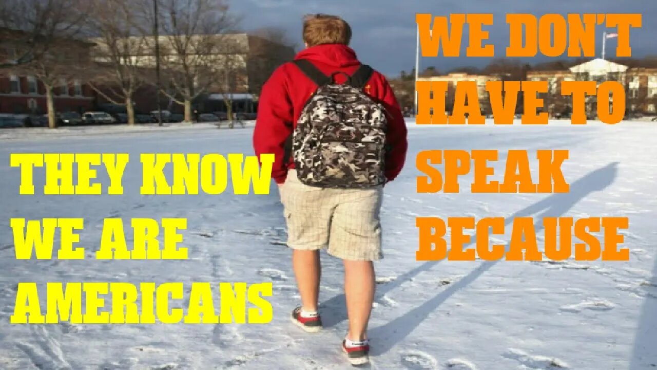 BGD: Too funny, Americans mannerisms give them away in other countries.