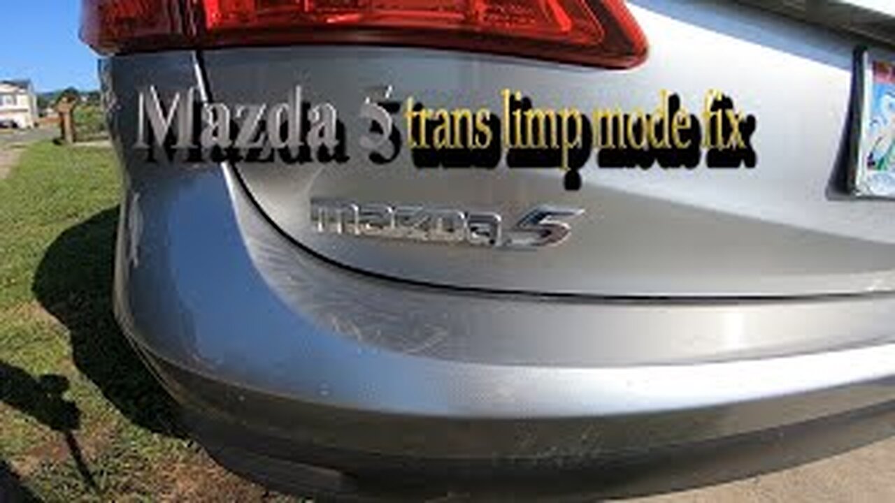 mazda 5 transmission limp mode hack