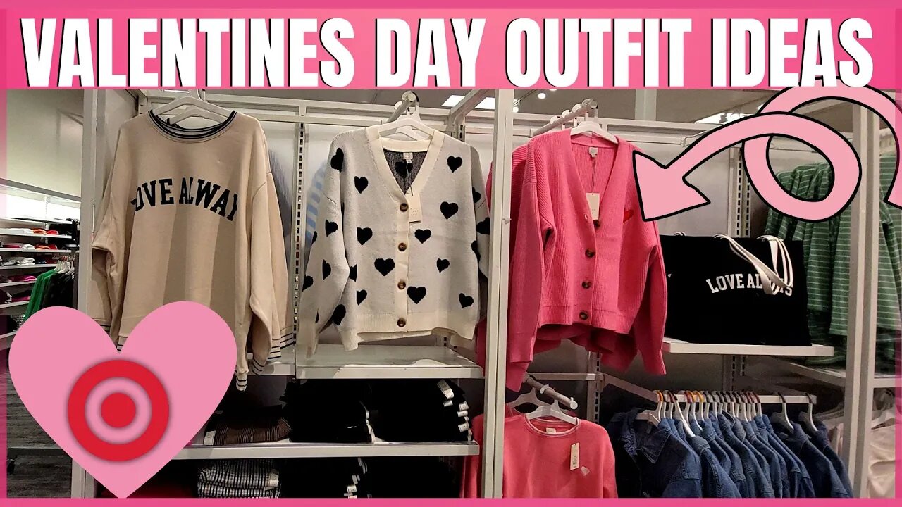 TARGET | VALENTINES DAY OUTFIT IDEAS | BARBIE PINK CLOTHES | STORE WALK THRU | #target