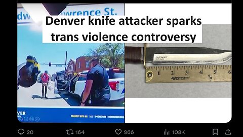 Denver drag knife attacker stirs controversy