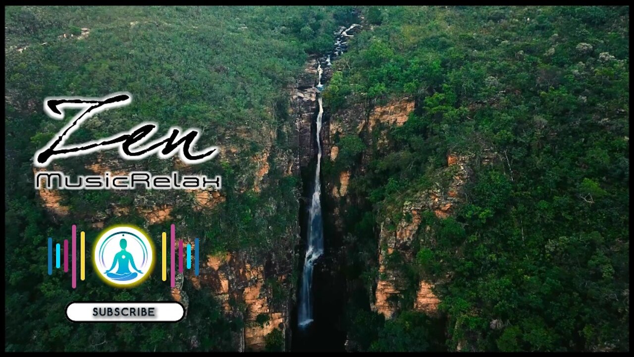 🎧 RELAXING MUSIC WITH THE SOUND OF CASCADE D'ÁGUA BRASIL