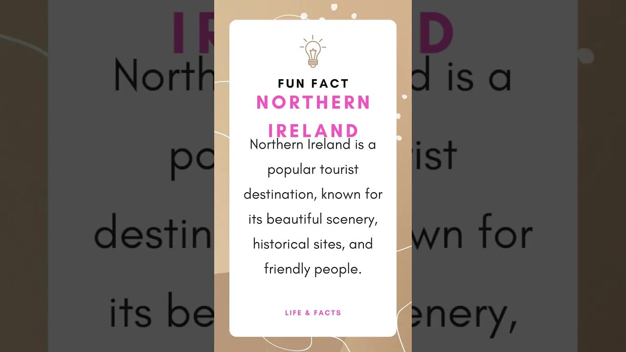 Fun Facts Northern Ireland