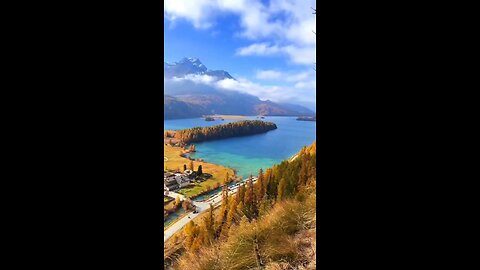 Sils lake, Switzerland.