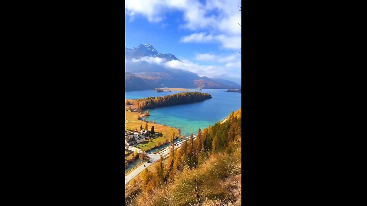 Sils lake, Switzerland.