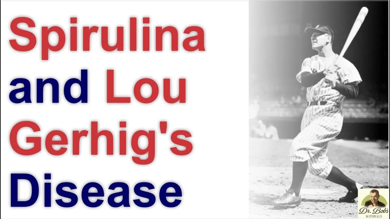 Spirulina and Lou Gehrig's Disease #als #lougehrigsdisease #spirulina #cyanobacteria