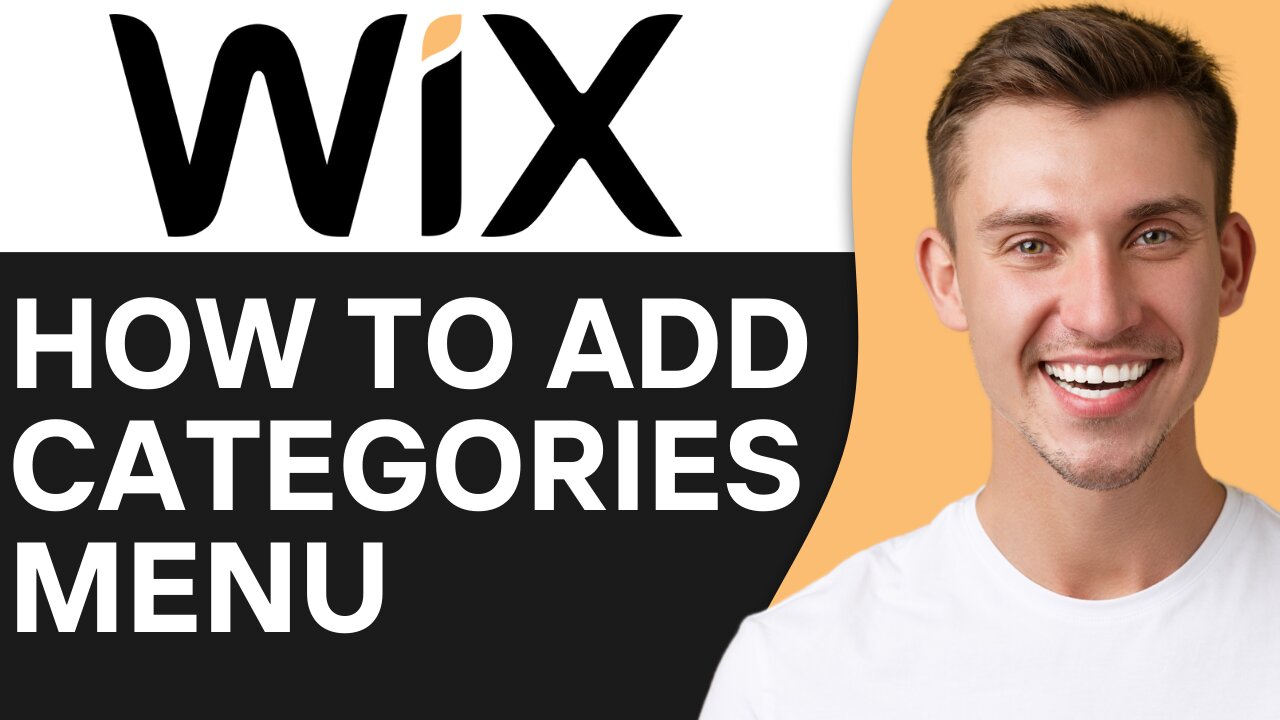 HOW TO ADD CATEGORIES MENU IN WIX