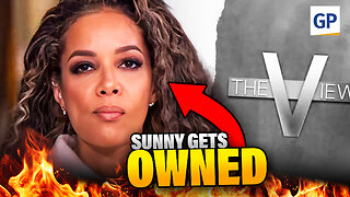 LOL: The View’s Sunny Hostin Gets EMBARRASSED Live on Air | Elijah Schaffer