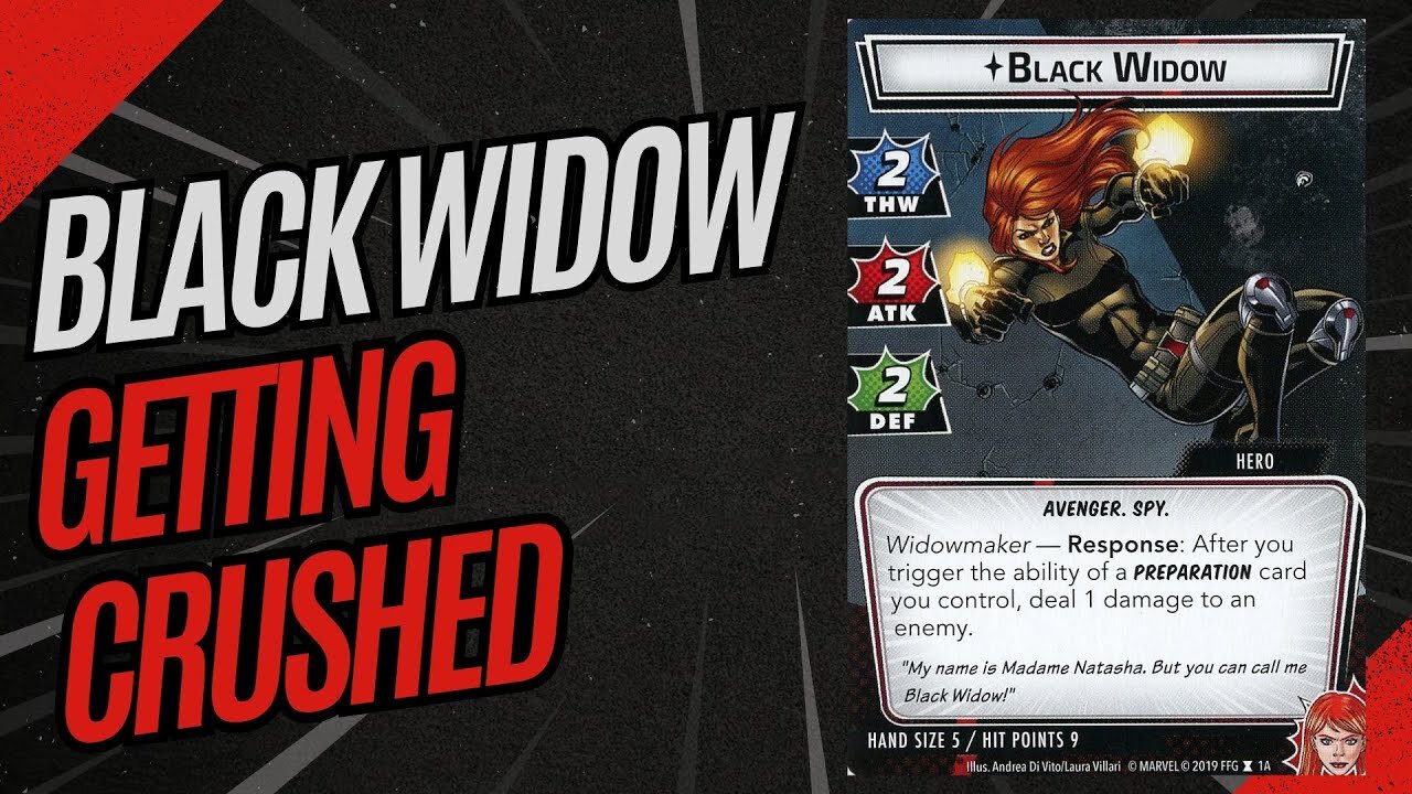 Black Widow Getting Crushed - Live Replay