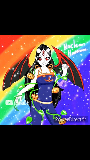 speedpaint pumpkins and rainbows