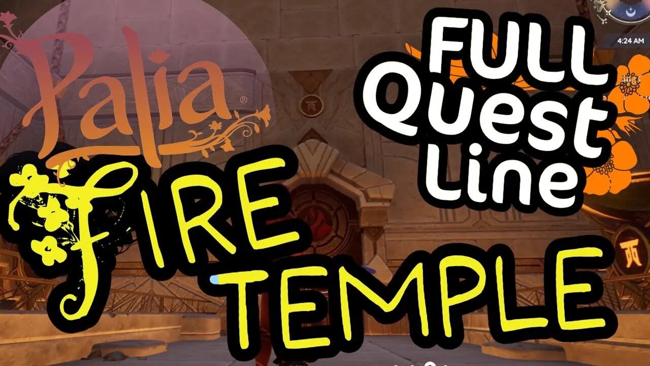 Palia New Fire Temple Full Quest Line All Puzzles!