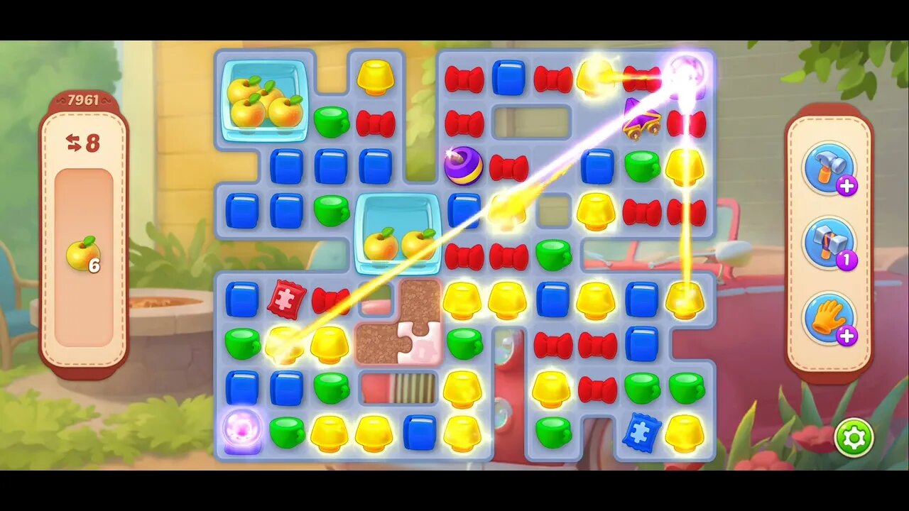 Playrix Homescapes Gameplay Walkthrough Level 7961