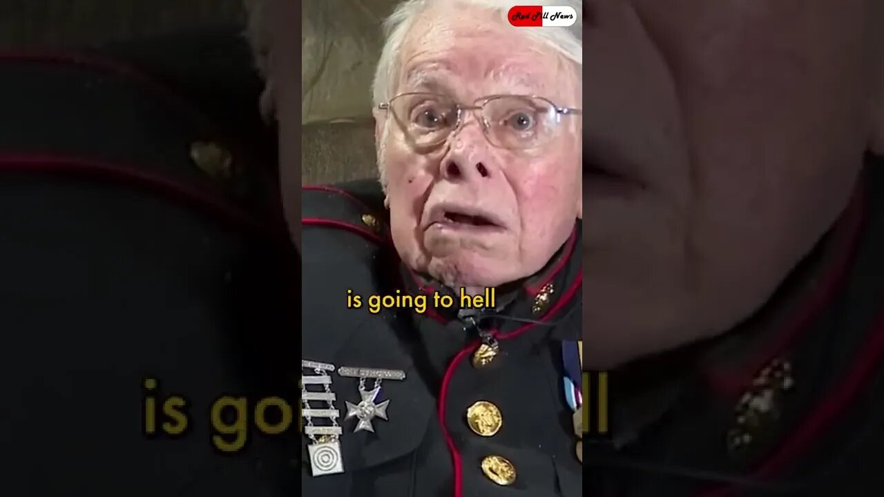 100 Year Old Veteran: What Did We Die For?! 🥺#shorts #marxism #america