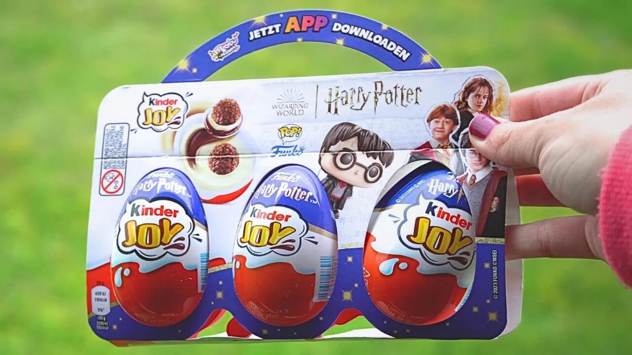 Kinder Joy Harry Potter Wizarding World #asmrkinder