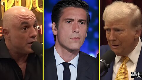 David Muir Is Just Like The Rest Of The Fake News | Joe Rogan & Donald Trump