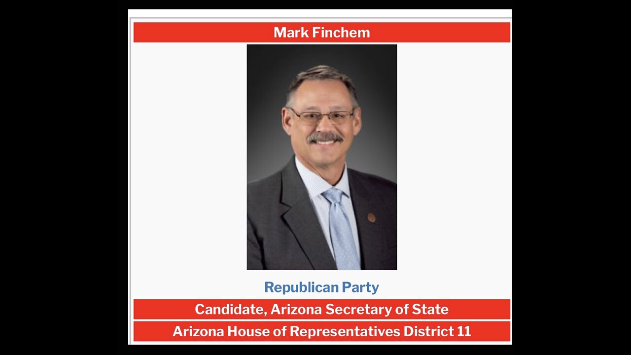 Pick Your Politix - Episode 9 - Mark Finchem