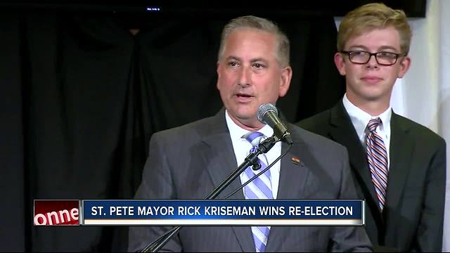 Rick Kriseman wins re-election for mayor of Saint Petersburg