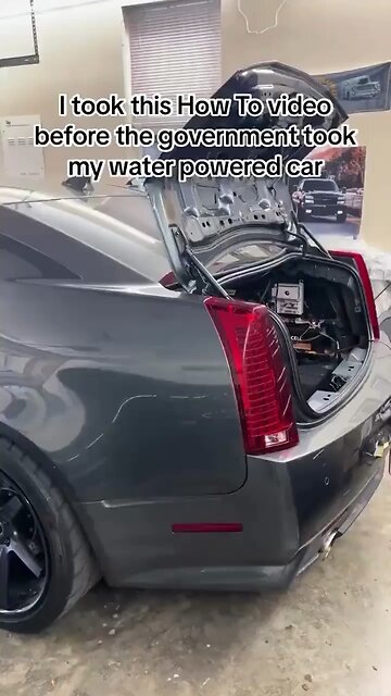 A man has successfully recreated a water powered car based on Stanley Meyer technology. This was