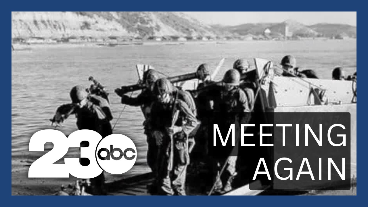 2 Korean War veterans meet after 73 years