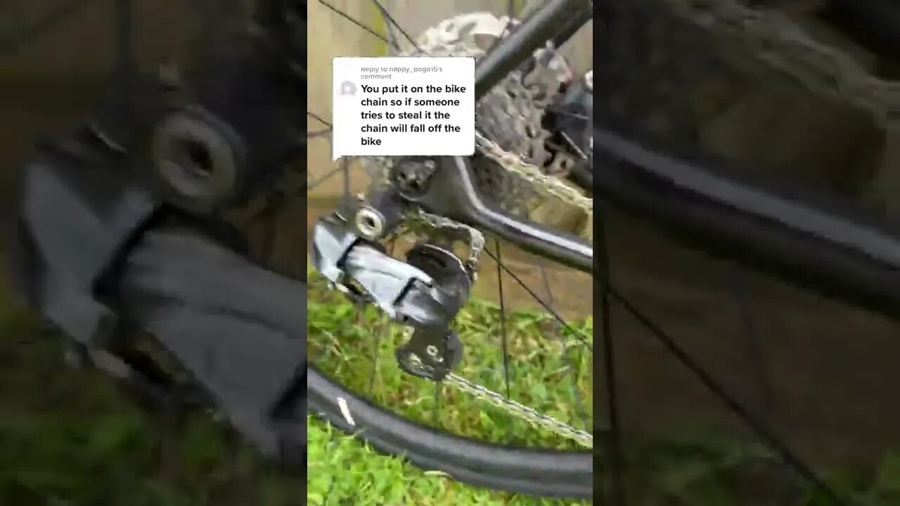 Is This A Tool to STOP a BIKE THIEF? #Shorts