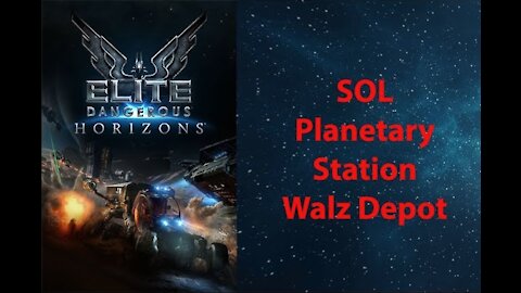 Elite Dangerous: Permit - SOL - Planetary Station - Walz Depot - [00059]