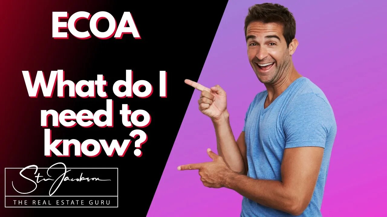 What is the ECOA? -- Daily real estate practice exam question