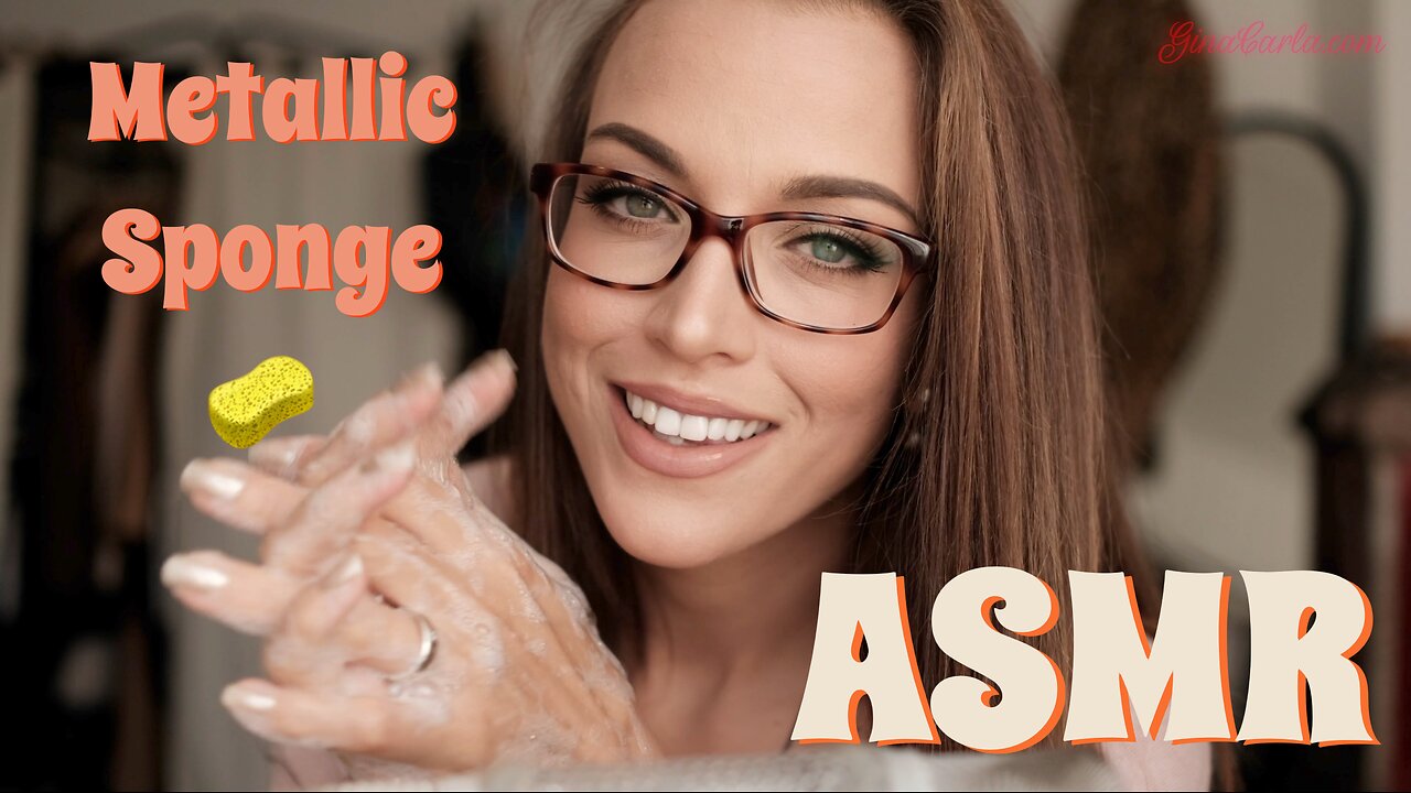 ASMR Gina Carla 🥴 Metallic Sponge Extreme!