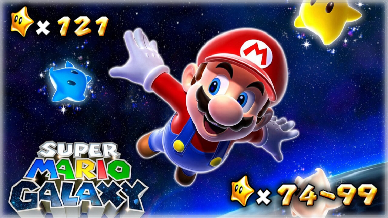 Super Mario Galaxy [NS] - Complete Gameplay 100% / All 121 Stars (Part.4)