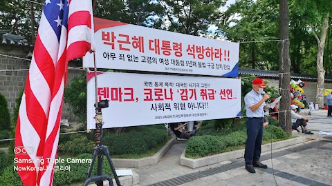 #NationalAnthemOfUSA#SKoreansLoveAmerica#SolidKoreaUSAlliance #미국국가#애국가#FreedomRally#Never Communism