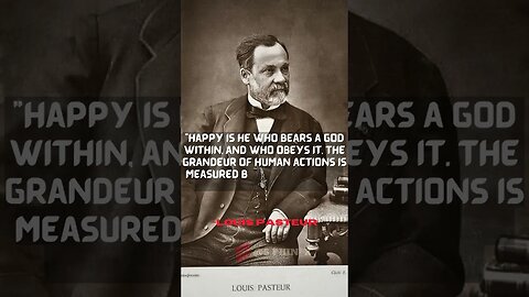 ''...WHO BEARS GOD WITHIN..' 🙏| LOUIS PASTEUR #shorts #viral #god #quotes