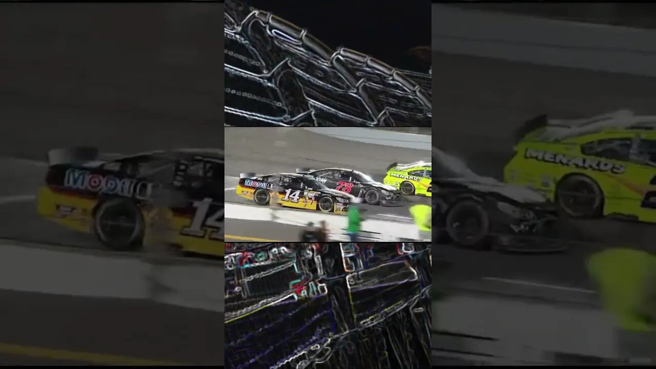 Kurt Busch and Tony Stewart on Track incident almost comes to blows at Richmond #nascar #shorts