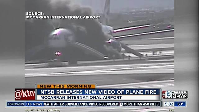 NTSB releases video of 2015 plane fire